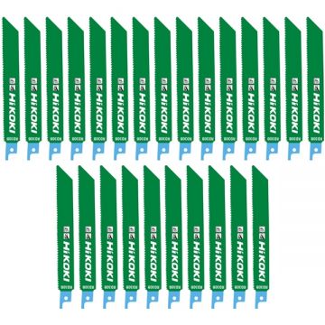 HiKOKI  RD30B - Set panze fierastrau sabie bimetal 150 mm 10-14 dinti/inch dantura standard 25 bucati
