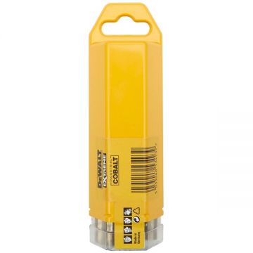 DeWalt  DT4934 - Set burghie metal HSS-CO 6.5  mm tija cilindrica 10  bucati