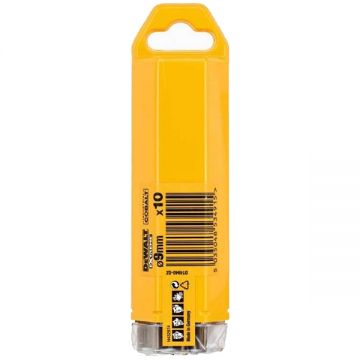 DeWalt  DT4940 - Set burghie metal HSS-CO 9  mm tija cilindrica 10  bucati
