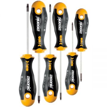 Felo  Ergonic - Set surubelnite cu profil torx 6 bucati