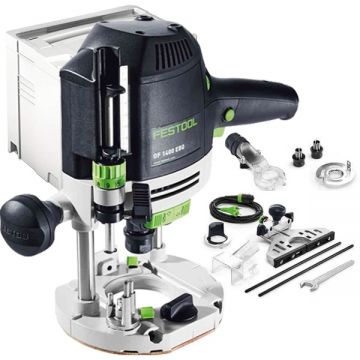 Festool  OF 1400 EBQ-Plus - Masina de frezat 1400 W 8 12 mm valiza speciala