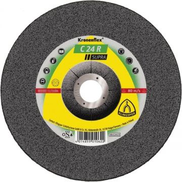 Klingspor  C 24 R SUPRA - Disc polizare piatra 115x22.2x6  mm