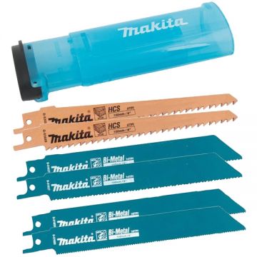 Makita  D-53051 - Set panze fierastrau sabie mixt 152 mm 6-18 dinti/inch dantura standard 6 bucati