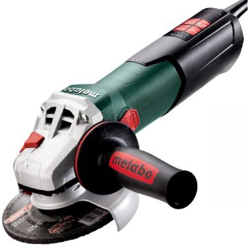 Metabo  WEV 11-125 QUICK - Polizor unghiular cu fir 1100 W 125 mm turatie constanta protectie suprasarcina turatie reglabila maner antivibratii pornire lina