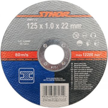 Sthor  08171 - Disc taiere metal 125x22x1 mm 1 buc