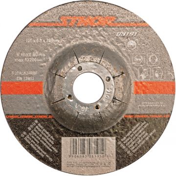 Sthor  08190 - Disc polizare metal 115x22x6  mm