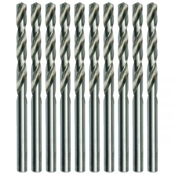 Sthor  21944 - Set burghie metal HSS 6  mm tija cilindrica 10  bucati