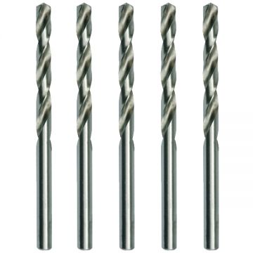 Sthor  21958 - Set burghie metal HSS 10  mm tija cilindrica 5  bucati