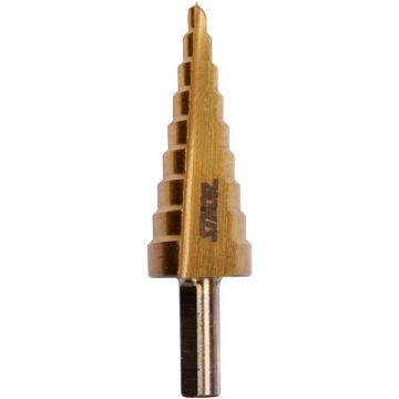 Sthor  22611 - Burghiu in trepte 4-20  mm 9 trepte HSS-TIN