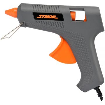 Sthor  73057 - Pistol de lipit cu bagheta siliconica 80 W 11 mm 16 g/min