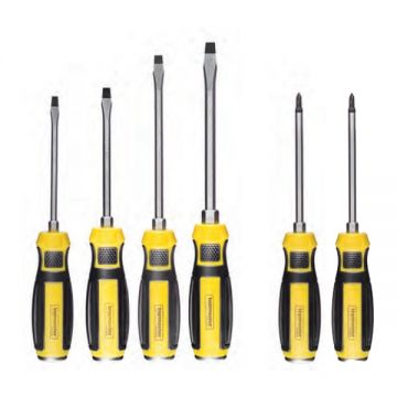 Topmaster  221607 - Set surubelnite cu profil PH si plat 6 bucati