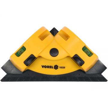 Vorel  16030 - Nivela laser cu linii 10 m - mm/m 2 linii laser fascicul rosu