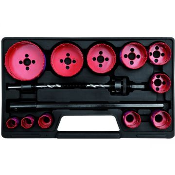 Yato  YT-3381 - Set carote multimaterial 19-76  mm 15  bucati
