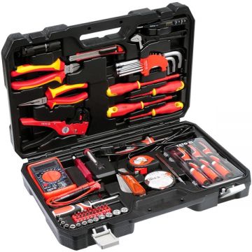 Yato  YT-39009 - Trusa scule de mana pentru electricieni 68 bucati izolatie 1000 V
