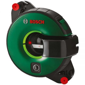 Bosch  Atino - Nivela laser cu linii 2 m +/-2 mm/m 1 linii laser fascicul verde accesorii