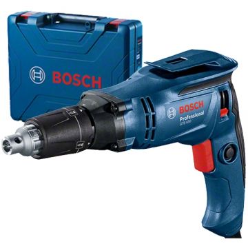 Bosch  GTB 650 - Masina de insurubat fara impact 650 W 6 mm tija hexagonala de 1/4 inch valiza plastic