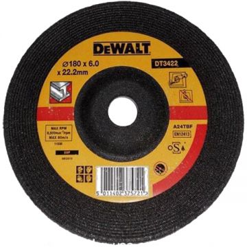 DeWalt  DT3422 - Disc polizare metal 180x22.2x6  mm