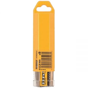 DeWalt  DT4947 - Set burghie metal HSS-CO 12  mm tija cilindrica 5  bucati