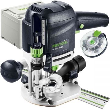 Festool  OF 1010 REBQ-Set+Box - Masina de frezat 1010 W 6 8 mm valiza speciala accesorii