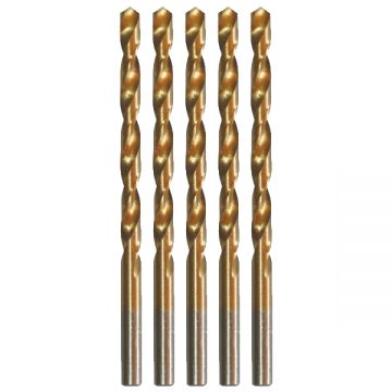 LumyTools  LT21560 - Set burghie metal HSS-TIN 6  mm tija cilindrica 10  bucati