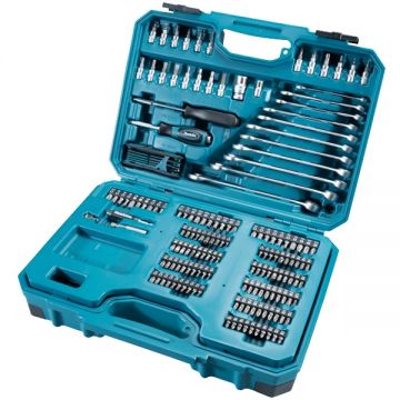 Makita  E-10883 - Trusa scule de mana mixta 221 bucati