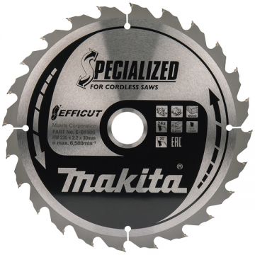 Makita  SPECIALIZED - Panza fierastrau circular lemn 235x30x2.2 mm 24 dinti