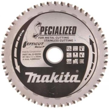 Makita  SPECIALIZED - Panza fierastrau circular otel 150x20x1.1 mm 48 dinti