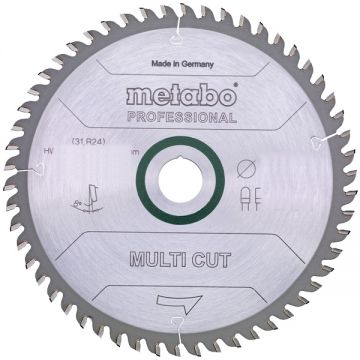 Metabo  628077000 - Panza fierastrau circular multimaterial 190x30x2.2 mm 56 dinti
