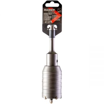 Raider  154814 - Carota beton cu coroana vidia 45x- mm gaurire uscata SDS-Plus