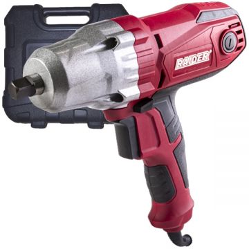 Raider  RD-EIW07 - Masina de insurubat cu impact 450 W 350 Nm - patrat 1/2 inch valiza plastic accesorii