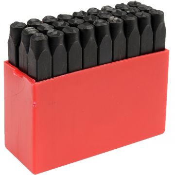 Yato  YT-6862 - Set poansoane litere mari 6  mm 27 bucati