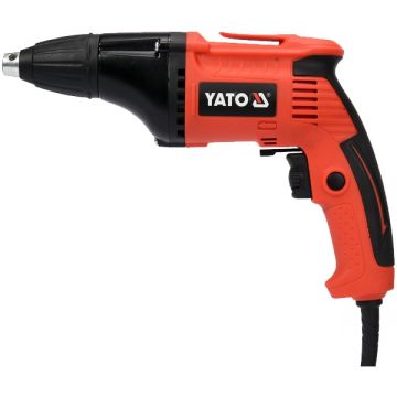 Yato  YT-82071 - Masina de insurubat fara impact 550 W - mm tija hexagonala de 1/4 inch valiza plastic