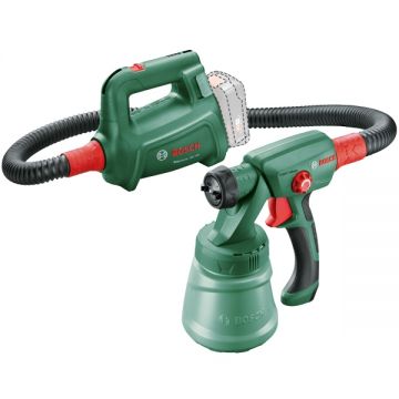 Bosch  EasySpray 18V-100 - Pistol de vopsit cu acumulator Li-Ion 18 V - Ah 0.8 l