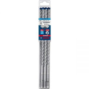 Bosch  EXPERT SDS plus-7X - Set burghie SDS-Plus 10  mm 10 bucati beton armat