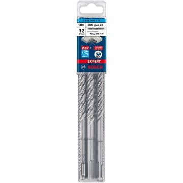 Bosch  EXPERT SDS plus-7X - Set burghie SDS-Plus 12  mm 10 bucati beton armat