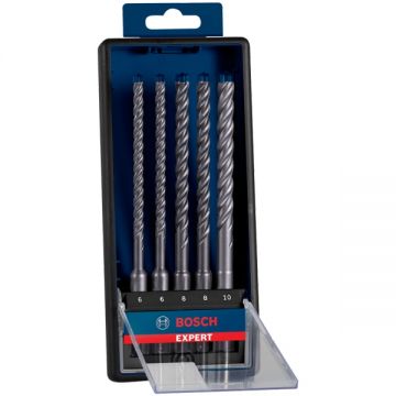 Bosch  EXPERT SDS plus-7X - Set burghie SDS-Plus 6-10  mm 5 bucati beton armat