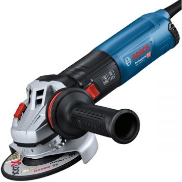 Bosch  GWS 14-125 S - Polizor unghiular cu fir 1400 W 125 mm turatie reglabila maner antivibratii pornire lina