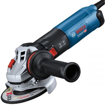 Bosch  GWS 17-125 TS - Polizor unghiular cu fir 1700 W 125 mm turatie constanta protectie suprasarcina turatie reglabila maner antivibratii pornire lina