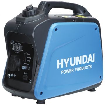 Hyundai  HY1200 XS - Generator de curent digital 1 kW Hyundai XY144F-1 4 timpi 1.3 CP pornire mecanica