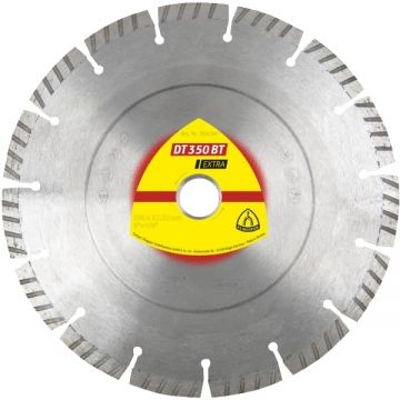 Klingspor  DT 350 BT Extra - Disc diamantat de taiere segmentat 125x22.2x2.4 mm taiere uscata