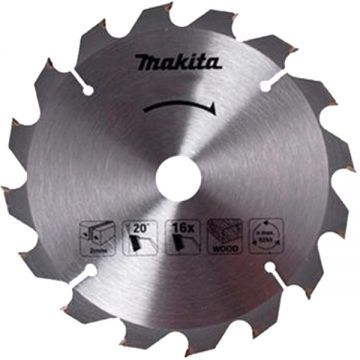 Makita  D-52582 - Panza fierastrau circular lemn 185x30x2.2 mm 16 dinti