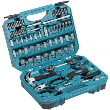 Makita  E-10899 - Trusa scule de mana mixta 76 bucati