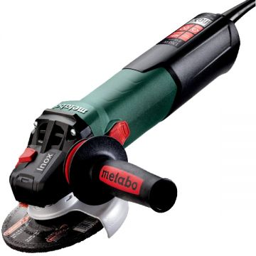 Metabo  WEV 17-125 QUICK INOX - Polizor unghiular cu fir 1700 W 125 mm protectie suprasarcina turatie reglabila maner antivibratii pornire lina