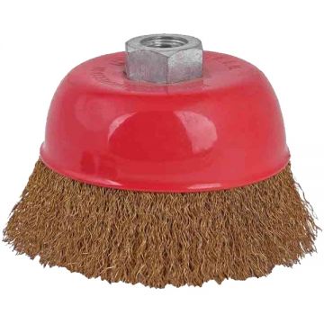 Raider  171106 - Perie oala 100x- mm fir ondulat metal