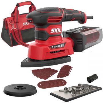 Skil  7280 DA - Slefuitor multifunctional 250 W geanta textila accesorii