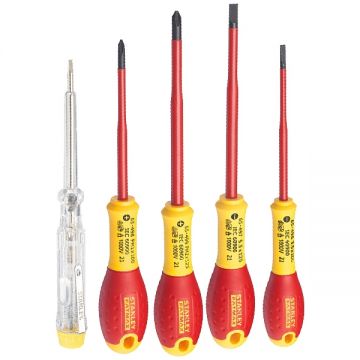 Stanley  XTHT0-62692 - Set surubelnite cu profil PH si plat 5 bucati izolatie 1000 V