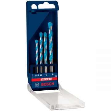 Bosch  EXPERT CYL-9 MultiConstruction - Set burghie universale 5.5-8  mm tija cilindrica 4 bucati