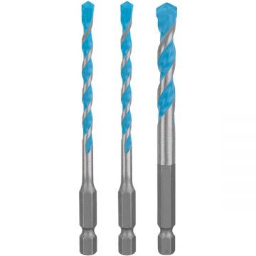 Bosch  EXPERT HEX-9 MultiConstruction - Set burghie universale 5-8  mm tija hexagonala 3 bucati