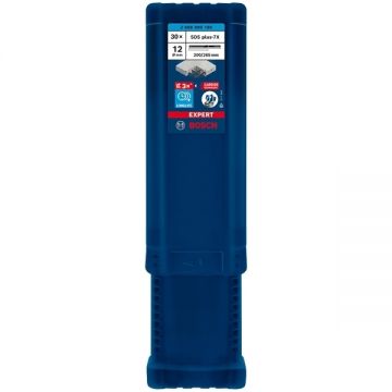 Bosch  EXPERT SDS plus-7X - Set burghie SDS-Plus 12  mm 30 bucati beton armat