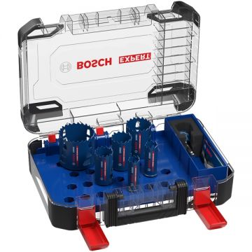 Bosch  EXPERT Tough Material - Set carote multimaterial 22-68  mm 9  bucati